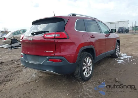 2017 Jeep Cherokee Limited Fwd из США, поврежденный, VIN 1C4PJLDBXHW522250